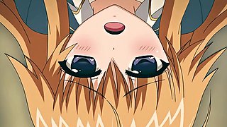 Hot blonde with huge boobs fuckes with a horny old guy, while her boyfriend is waiting for her