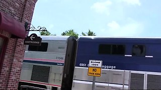 LICENSED TO BLOW - Mackenzie Lohan Cute Babe Does Splits