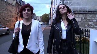 hot threesome fuck with naughty french milfs