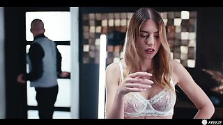 Time Stop Hotel Fuck - Blonde Guest Fanta Sie Gets Used by Staff Steve Q.