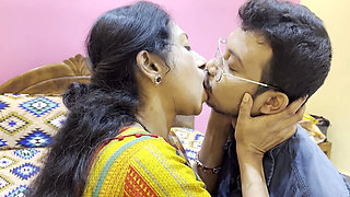 Desi Bhabhi Hardcore Fucking - Tight Pussy & Titty Fuck with Blowjob