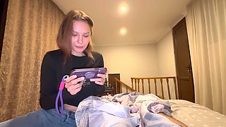 POV: Step sister found out i love anal porn and now she wanted to try it bad