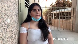 Chubby Amelia Putalocura Fucked by Torbe in Public