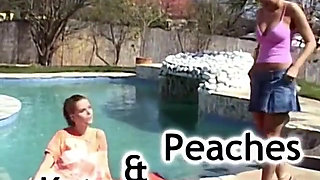 Lesbian Fun at the Poolside