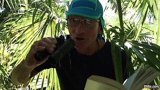 Lewd Julie Skyhigh and old man horny porn video