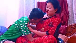 Indian Teacher Fucks Student Doggy Style in Bathroom - Part 1 Hindi Sex