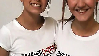 Sasha Cane & Katie K Lesbian Strapon Sex - First Person POV Masturbation Video