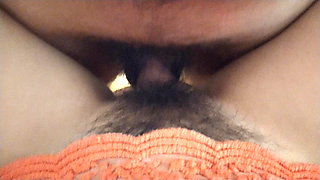 Cumshot A LOT OF CUM ON HAIRY PUSSY