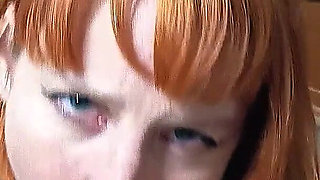 Hottie Doing the Best Blowjob and Swallows All Milk at the End