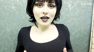 Spooky Boogie as Horny Goth Mavis Dracula Fucks You POV - Cum on Her Feet & Pink Pussy