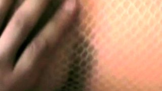 Fishnet Wearing Italian BBW Sex
