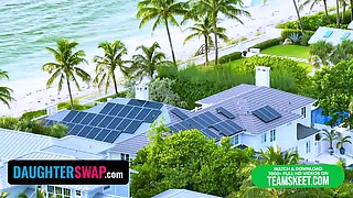 This is a off the hook step-father's day vacation - daughters-in-law are stepdad pecker virgins no more