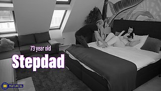 22 Year Old Suzie Sparklez Loves Making Passionate Love To Her Stepdad In The Morning, As Does He