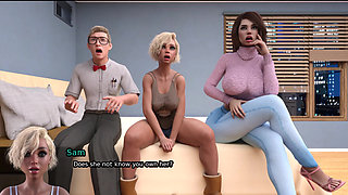 Sexbot - she has massive milking boobs - and wants to become like a cheerleader using the toy.