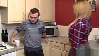 PURE XXX FILMS Banging my Stepdaughter in the kitchen