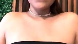 Brunette Solo Webcam Masturbation