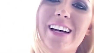 Petite Blonde Teen Takes Big Cock Anally Like a Pro