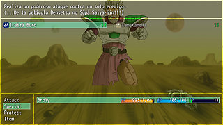 Dragon Ball Lost Chapter - Cheelai playing with her Pussy in the room