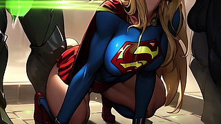 Kara is still REALLY INTO BONDAGE after the events of Spicy Toons: Kara vs Da Kryptonite Krew