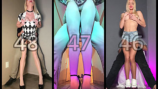 Cumpilation of My Boygirl Nylon Videos