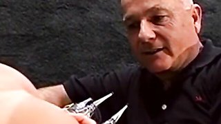 Delicate mantrap at married trailer