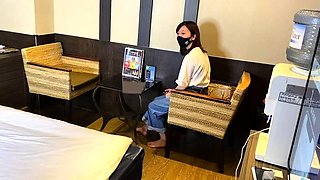 GORGEUS japanese babe casting for porn