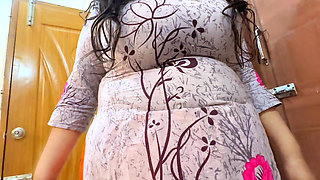 Anal Fucked Big Tits & Huge Booty Hot Maid - Blowjob with Rough Sex