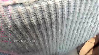 Solo ladyboy masturbation