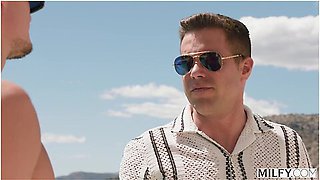 Busty Blonde Milf Shalina Devine Has Intense Double Penetration Orgasm