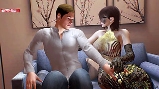 3D Girl From Another Simulation - 3D Animation Hentai