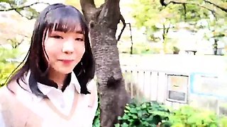 Japanese teen blowjob and hard fuck uncensored