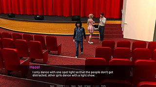 Nursing Back To Pleasure Hot Blonde Girl Having Sex In The Theater Room Ep 46