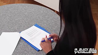 Zuzu Sweet In Interracial Interview 11 Min