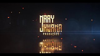 Naughty BBW Santa Claus Enjoying Hot Sex with Her Toy on Video Call - Mary Jhuana