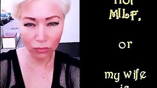 Close-up of mature Santa Nymph's oral job spectacle...))