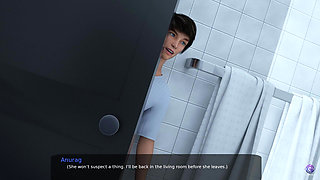 Hot MILF Caught Me Peeking & Made Me Lick Her Pussy - 3D Hentai Animated Porn - Milfy City