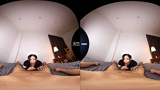 Asian maid VR filthy xxx clip