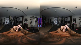 PURITYVR Sex in the gym with Dahlia