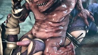 3D Overwatch Monster Porn!
