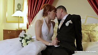 Young Guy Fucks His Friends Wife Lucy Bell In A Wedding Dress