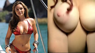 Kelly Brook fuck and cum on tits (use your imagination)