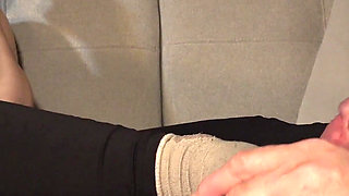 Harmony's Cheating Footjob - (dreamgirls in Socks)