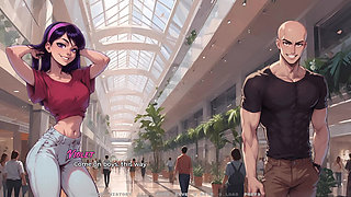 My New Girlfriend - Violet Loves to Show Herself off to My Friends