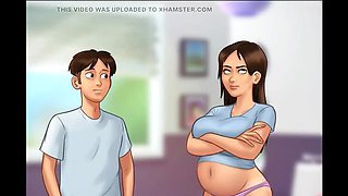 Summertime Saga Part 306 - Jenny's New Hentai Sex Scene with Shy Cosplay & Ahegao by MissKitty2K