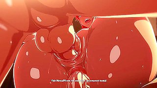 Nami & Robin Sucks A Massive Cock In A Salacious Threesome With Car Toon