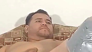 Frogtied, Sock Gagged, Pantyhooded and Milked for Two Ruined Orgasms!