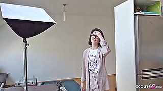 College Teen 18+ Sara Talk To Unfathomable Anal Casting