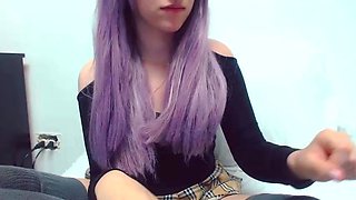 Pink pussy and ass kinky solo toy fun