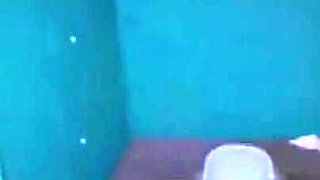 Fragile Heiress Heat as the Natural Rich Beauty Offers Warm Mouth Support Inside a Risky Temporary Booth