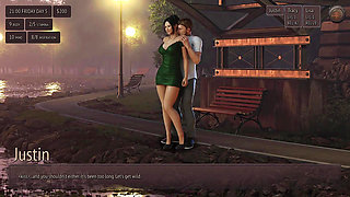Risky Blowjob in Public Park - 3D Hentai Animated Porn With Sound - Living With Temptation